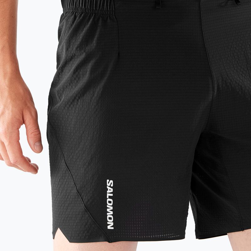 Spodenki do biegania męskie Salomon Sense Aero 7'' deep black 3