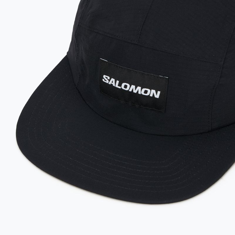 Czapka z daszkiem damska Salomon Bonatti WP 5 Panel deep black 3