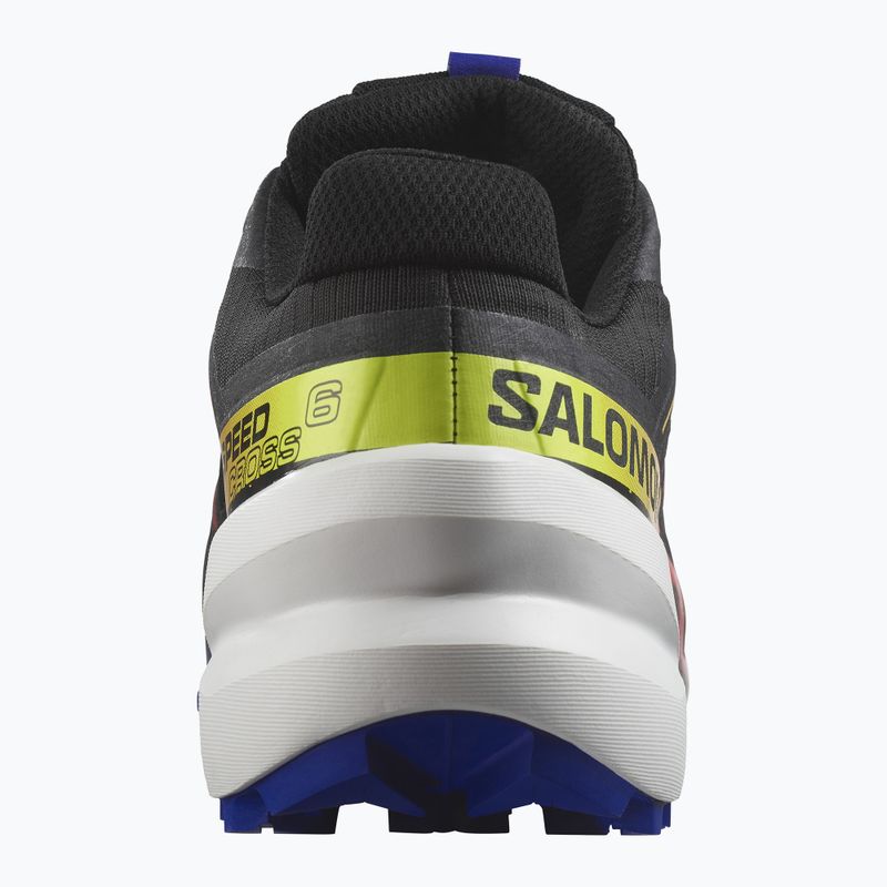 Buty do biegania męskie Salomon Speedcross 6 GTX Blue Fire black/surf the web/safety yellow 10