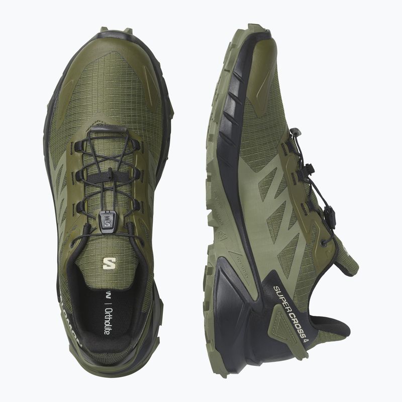 Buty do biegania męskie Salomon Supercross 4 olvnig/moss gray/black 14