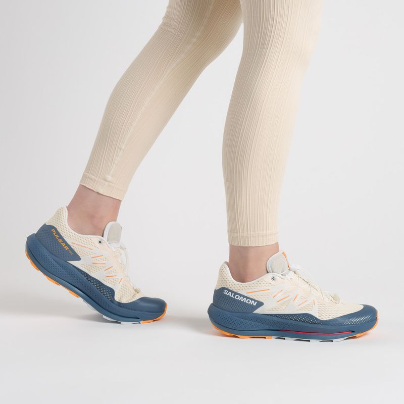 Buty do biegania damskie Salomon Pulsar Trail tender peach/china b 2