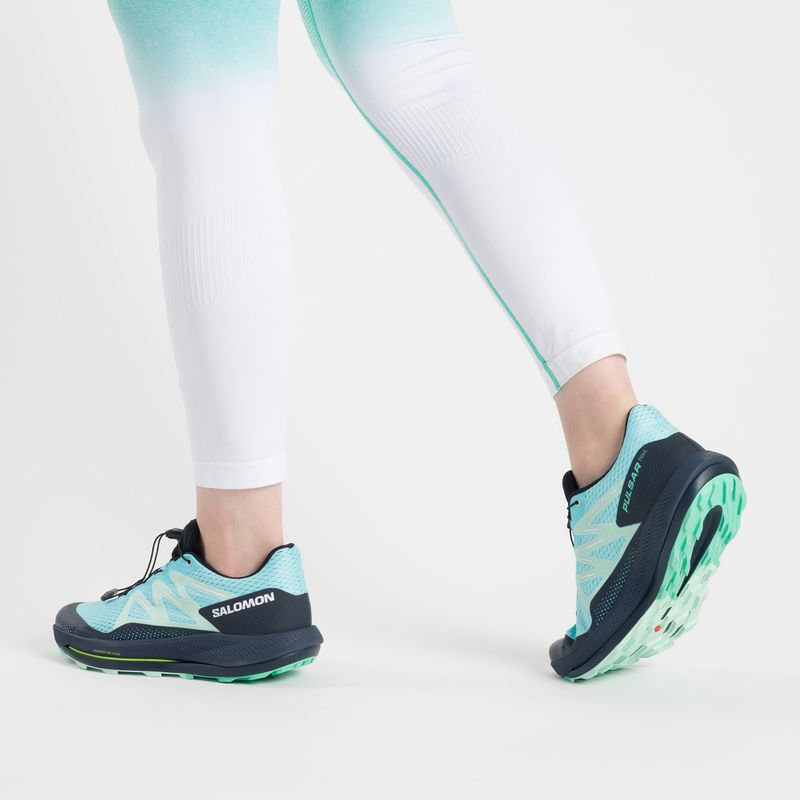 Buty do biegania damskie Salomon Pulsar Trail blra/carbon/yucc 3
