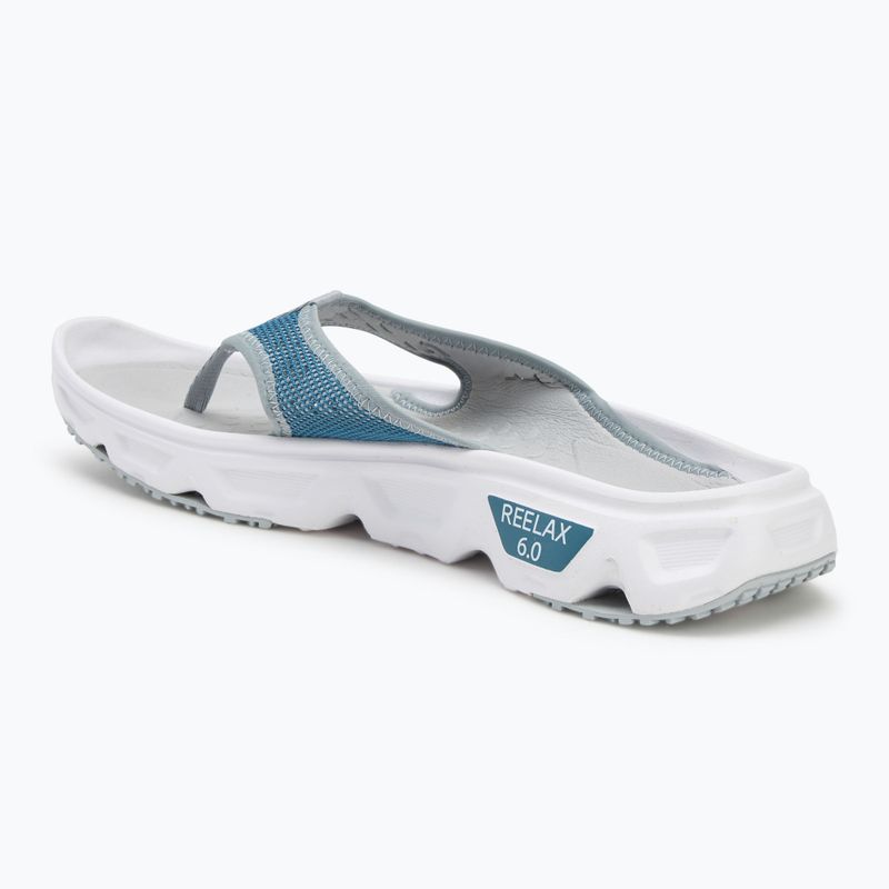 Japonki męskie Salomon Reelax Break 6.0 blue ashes/white/pearl blue 3
