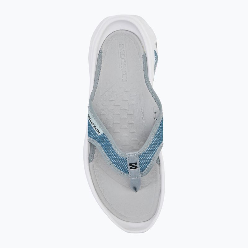 Japonki męskie Salomon Reelax Break 6.0 blue ashes/white/pearl blue 5