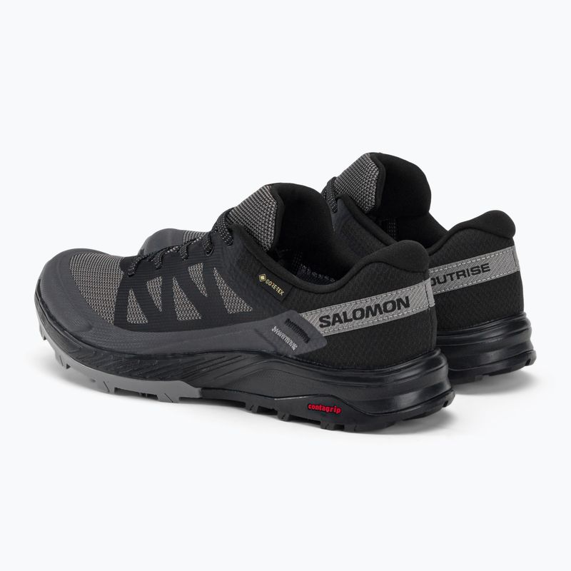 Buty turystyczne damskie Salomon Outrise GTX black/magnet/gull 3
