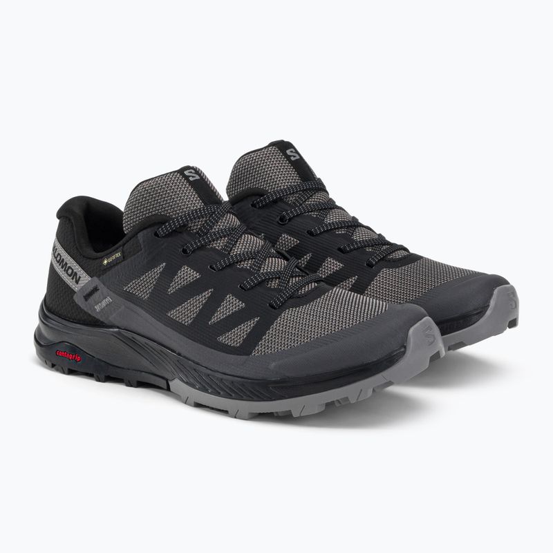 Buty turystyczne damskie Salomon Outrise GTX black/magnet/gull 4