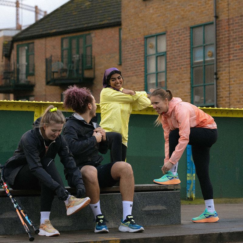 Buty do biegania męskie Salomon Aero Glide blue ashes/dark sapphire/sunny lime 18