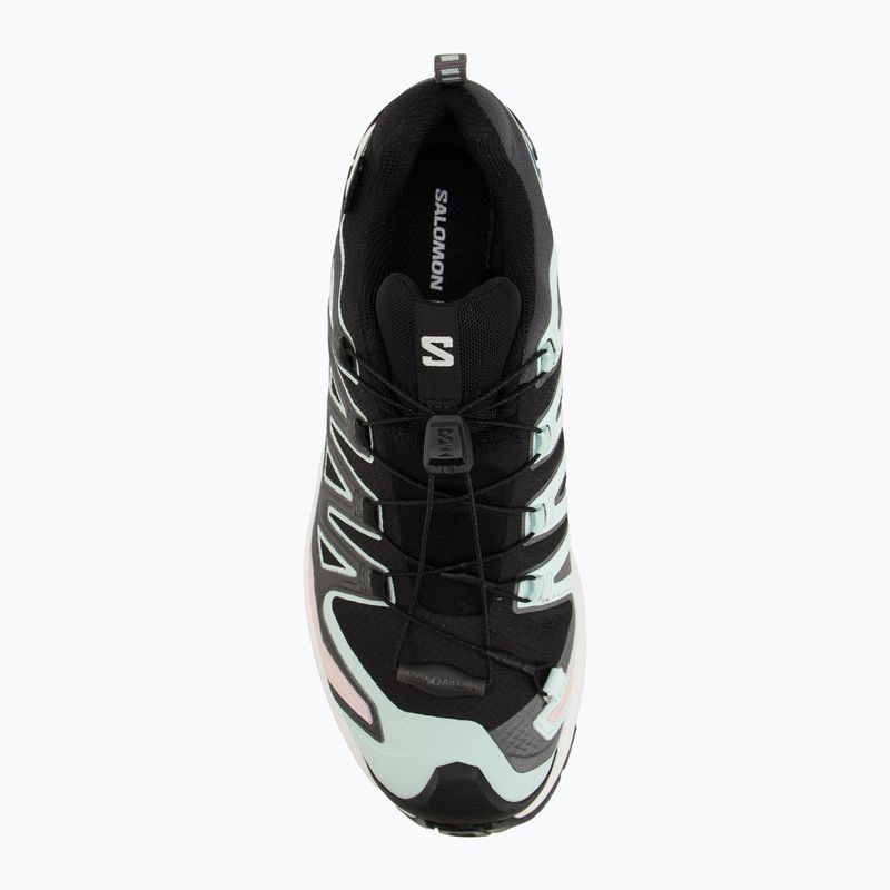 Buty do biegania damskie Salomon XA Pro 3D V9 GTX black/bleached aqua/harbor blue 5