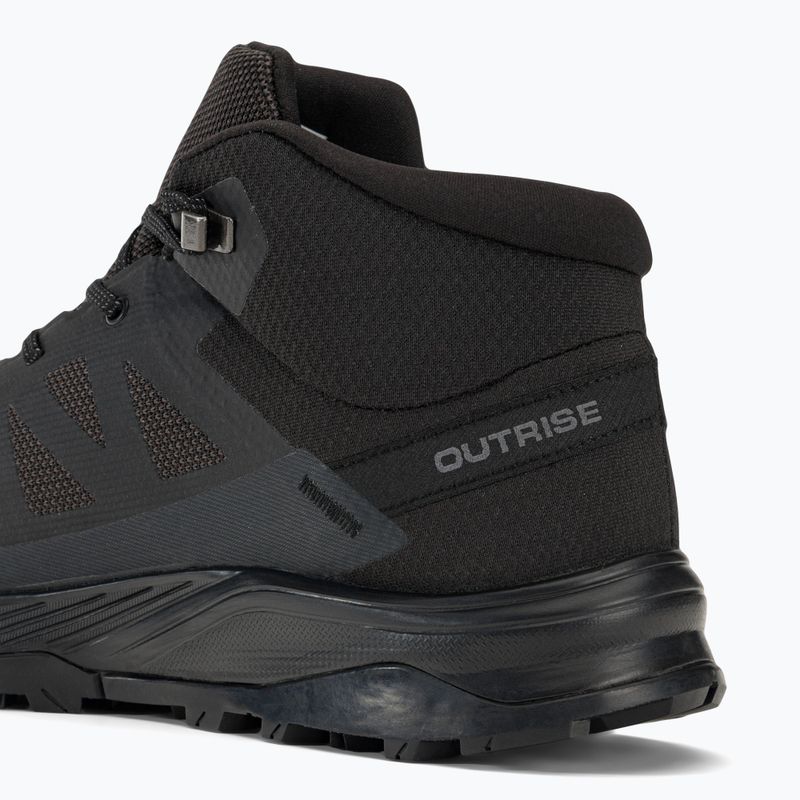 Buty turystyczne męskie Salomon Outrise Mid GTX black/phantom 10
