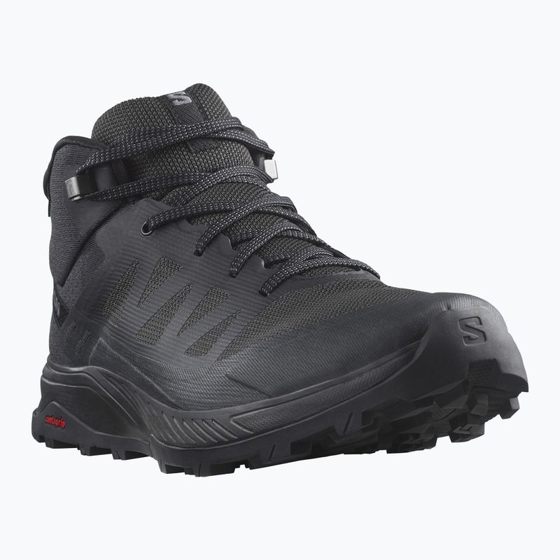 Buty turystyczne męskie Salomon Outrise Mid GTX black/phantom 11