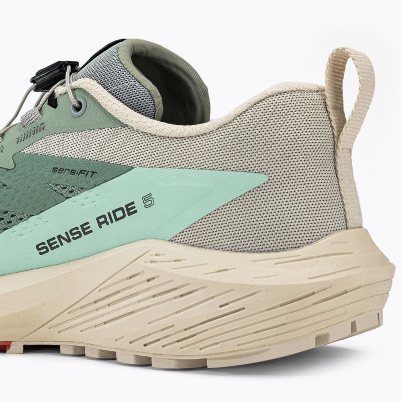 Buty do biegania damskie Salomon Sense Ride 5 lily/rainy day/bleached aqua 12
