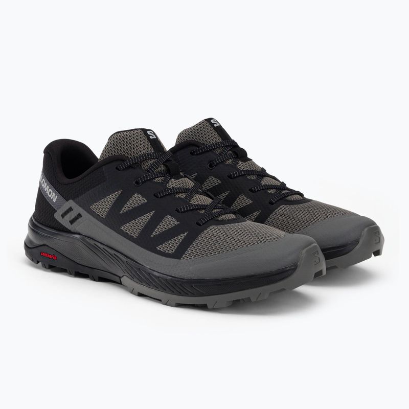 Buty turystyczne męskie Salomon Outrise black/pewter/black 4