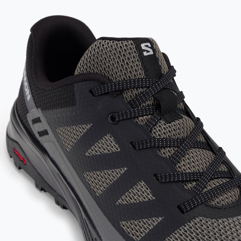 Buty turystyczne męskie Salomon Outrise black/pewter/black 8