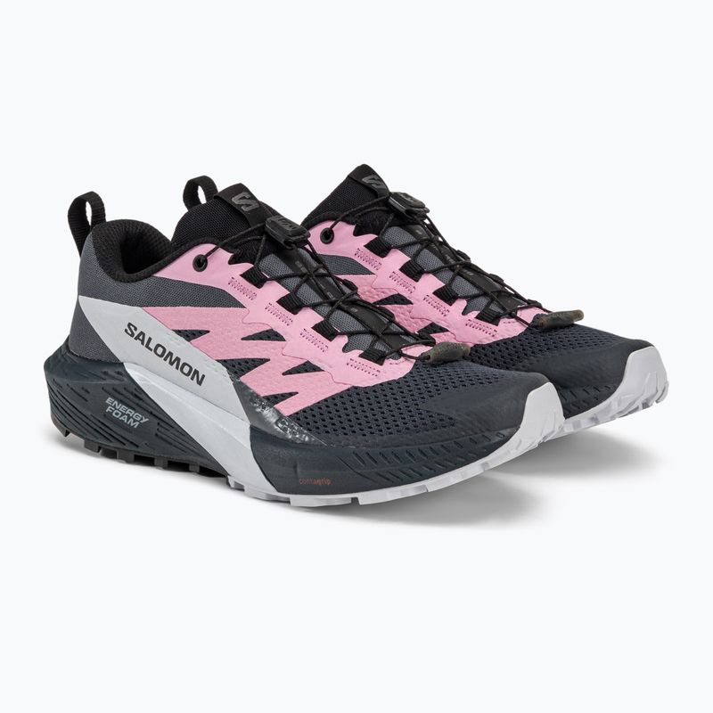 Buty do biegania damskie Salomon Sense Ride 5 india ink/lilac sachet/arctic ice 7