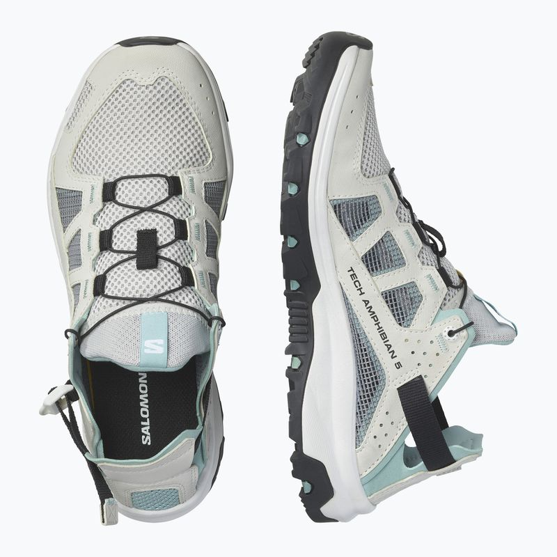 Buty turystyczne damskie Salomon Techamphibian 5 lunroc/aqua/white 14