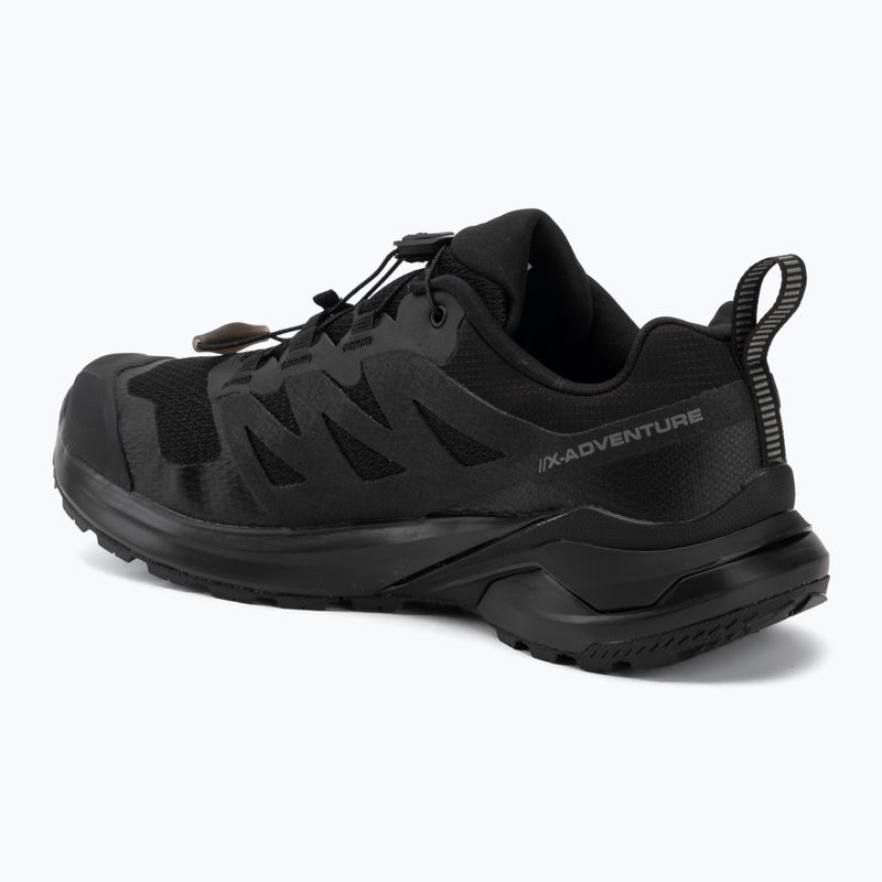 Buty trekkingowe męskie Salomon X-Adventure GTX Black/Black/Black 3