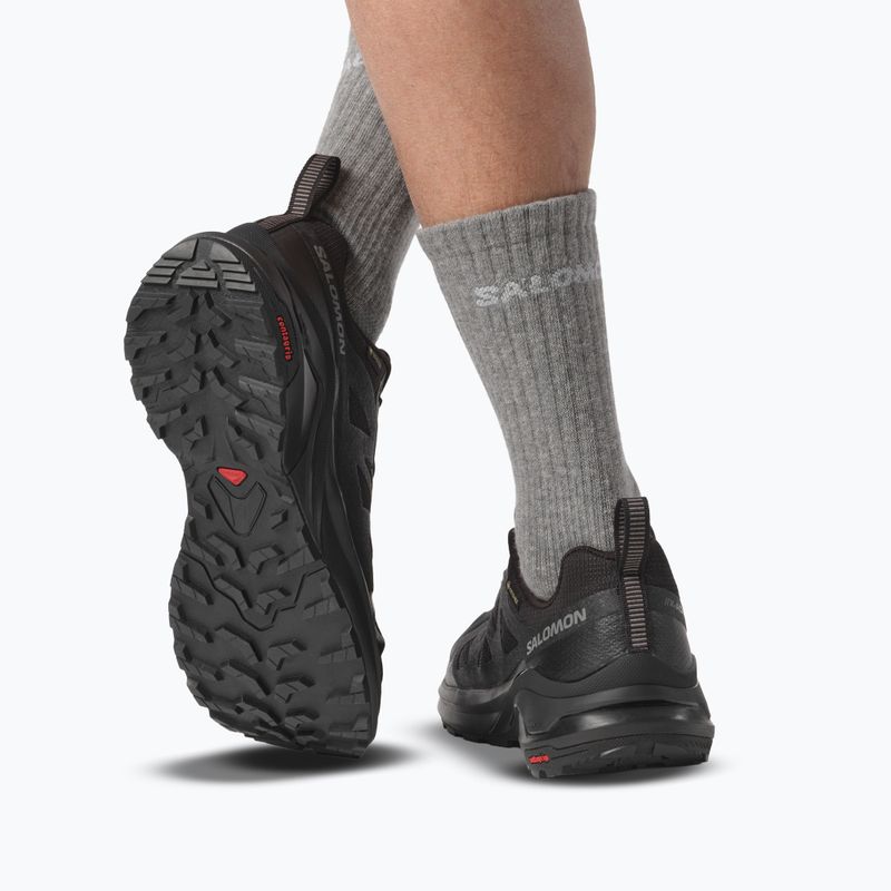 Buty trekkingowe męskie Salomon X-Adventure GTX Black/Black/Black 6