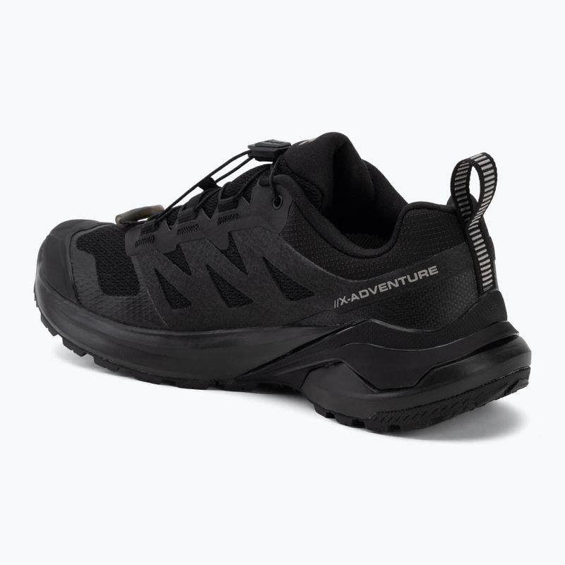 Buty trekkingowe damskie Salomon X-Adventure GTX Black/Black/Black 3