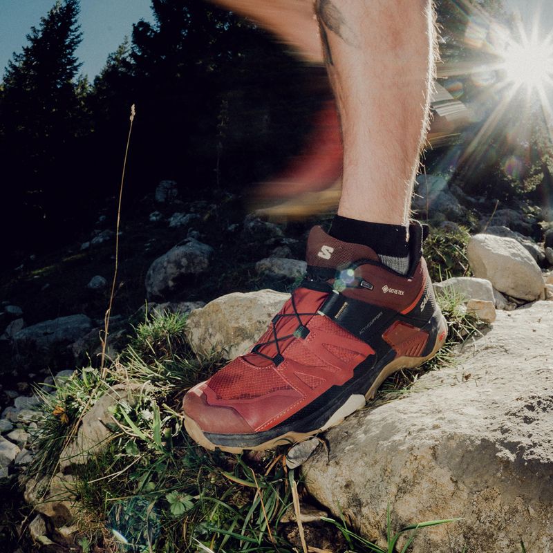 Buty trekkingowe męskie Salomon X Ultra 4 GTX burnt henna/black/dul 12