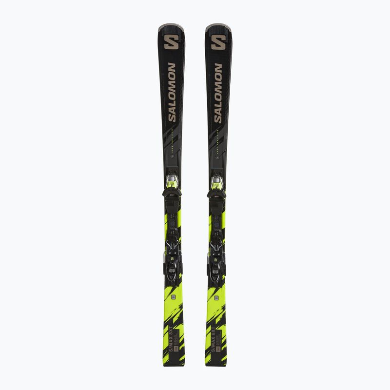 Narty zjazdowe Salomon S/Max 8 XT + wiązania M11 GW black/driftwood/safety yellow