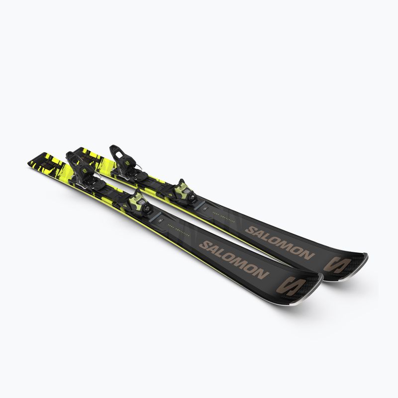 Narty zjazdowe Salomon S/Max 8 XT + wiązania M11 GW black/driftwood/safety yellow 8