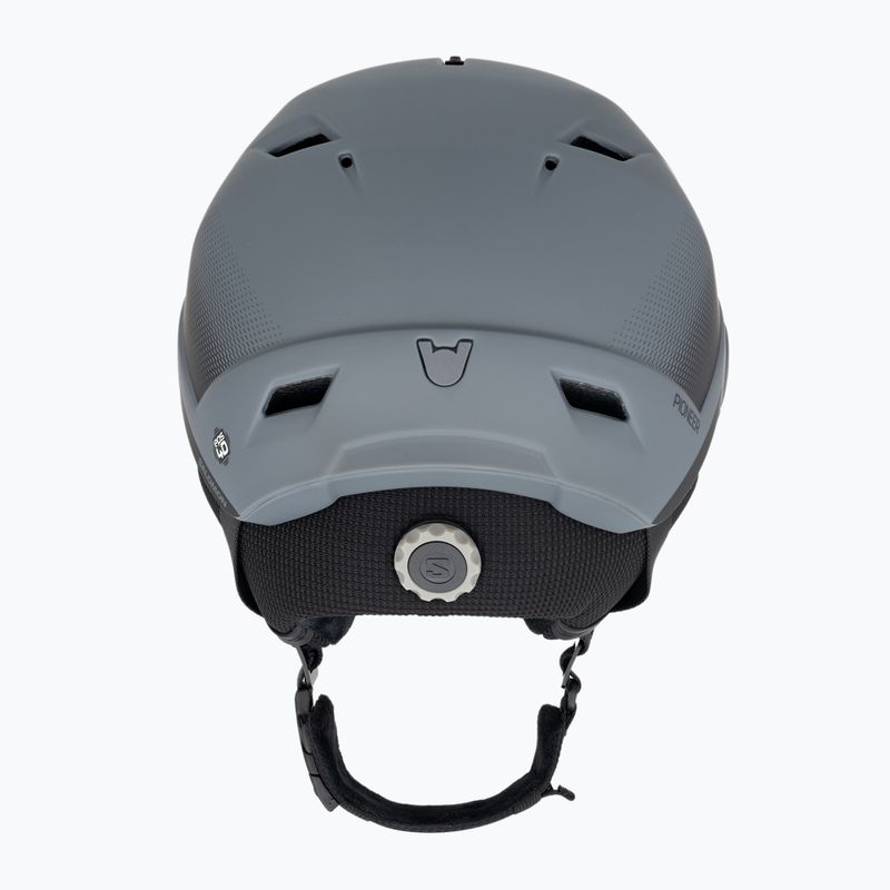 Kask narciarski Salomon Pioneer LT Visor ebony/red 3