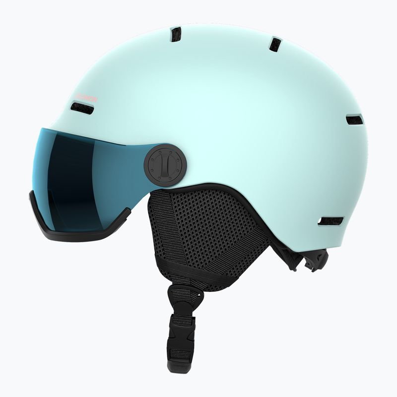 Kask narciarski dziecięcy Salomon Orka Visor bleached aqua 2