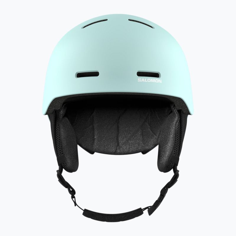 Kask narciarski dziecięcy Salomon Orka Jr bleached aqua 3