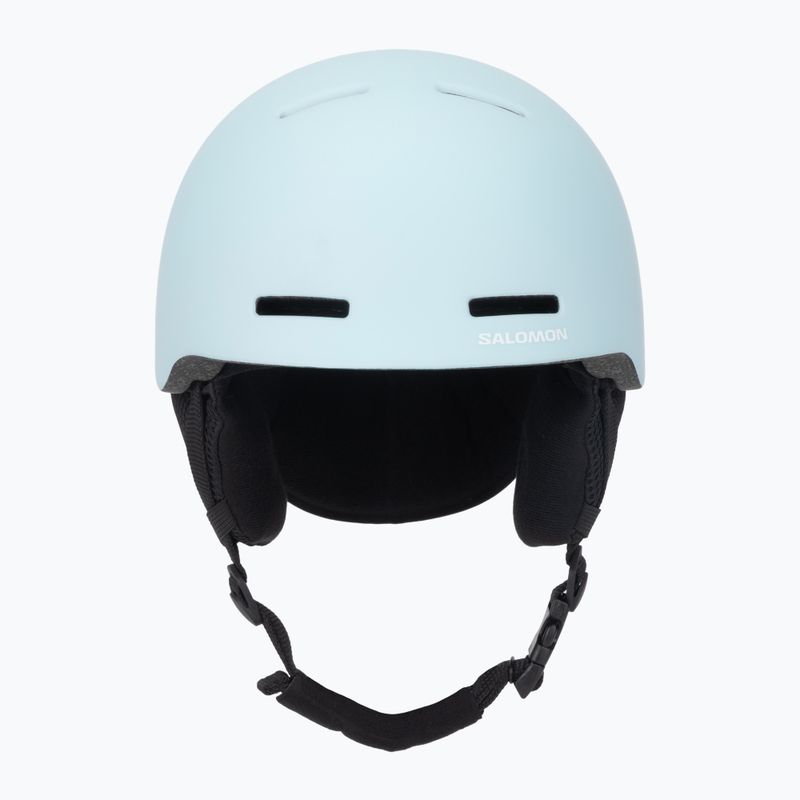 Kask narciarski dziecięcy Salomon Orka Jr bleached aqua 2