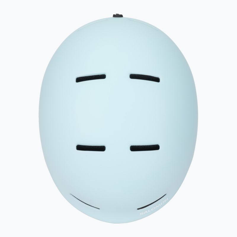 Kask narciarski dziecięcy Salomon Orka Jr bleached aqua 6