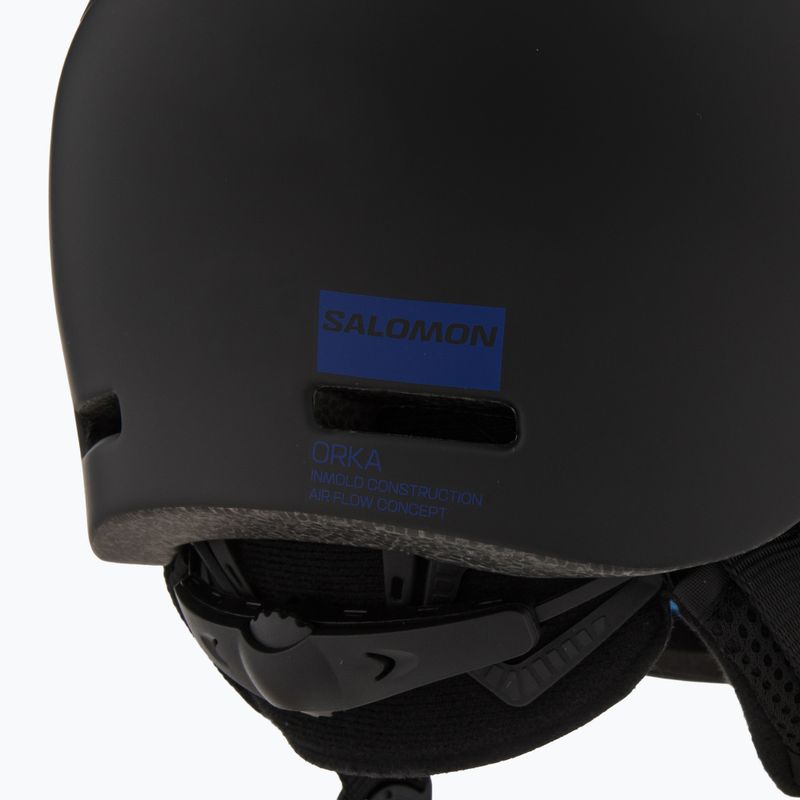 Kask narciarski dziecięcy Salomon Orka Visor black 8