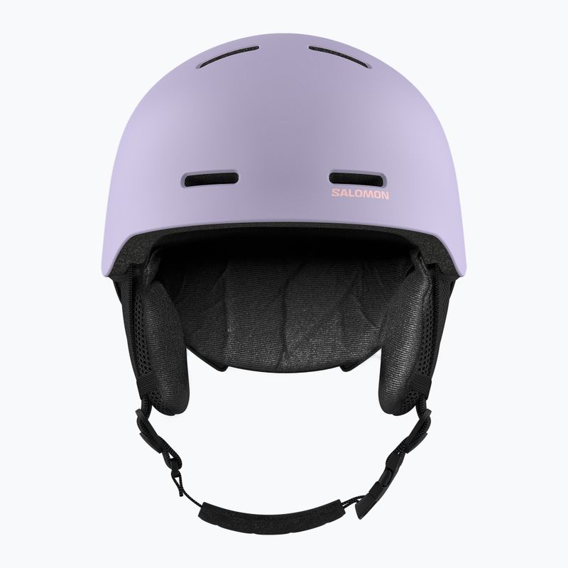 Kask narciarski dziecięcy Salomon Orka Jr evening haze 8