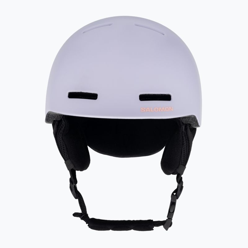 Kask narciarski dziecięcy Salomon Orka Jr evening haze 2
