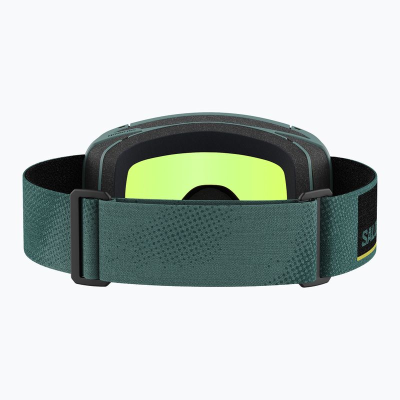 Gogle narciarskie dziecięce Salomon Lumi Acces Jr atlantic blues/flash yellow 8