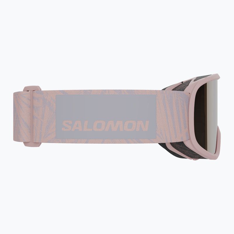 Gogle narciarskie dziecięce Salomon Lumi Flash Jr tropical peach/flash gold 7