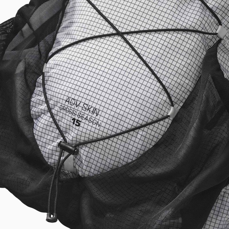 Plecak do biegania Salomon Advance Skin Cross Season Race 15 l white/black 4