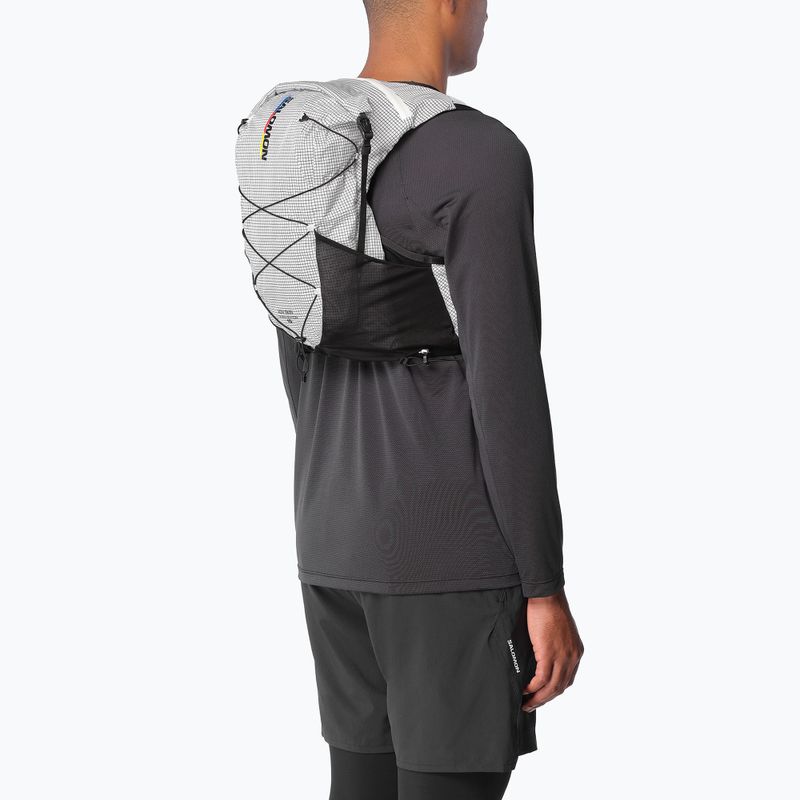 Plecak do biegania Salomon Advance Skin Cross Season Race 15 l white/black 7