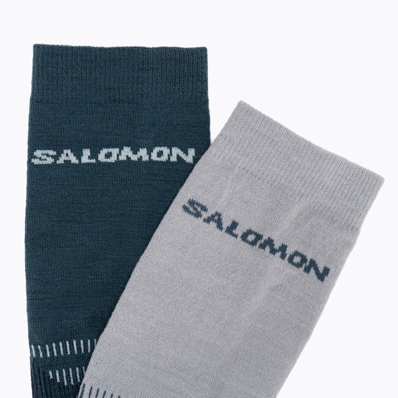 Skarpety Salomon X Ultra Access Crew 2 pary quarry/stargazer 4