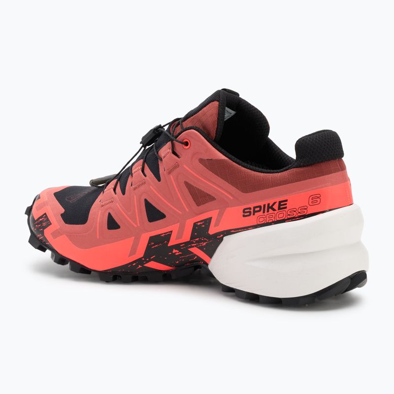 Buty do biegania męskie Salomon Spikecross 6 GTX cow hide/black/neon flame 3