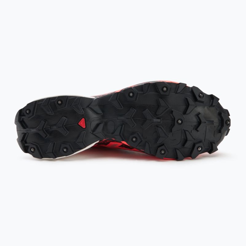 Buty do biegania męskie Salomon Spikecross 6 GTX cow hide/black/neon flame 4
