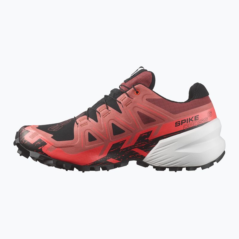 Buty do biegania męskie Salomon Spikecross 6 GTX cow hide/black/neon flame 9