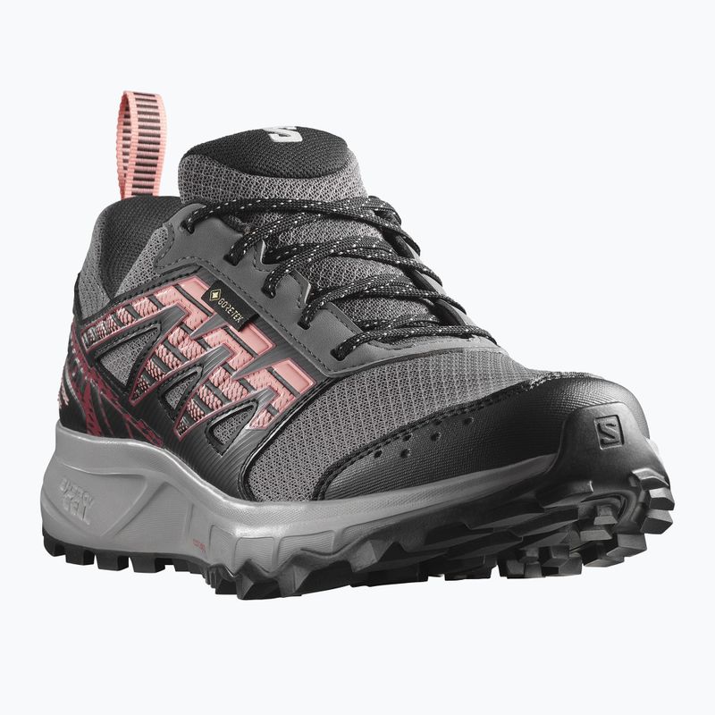 Buty do biegania damskie Salomon Wander GTX plum kitten/black/pea 8