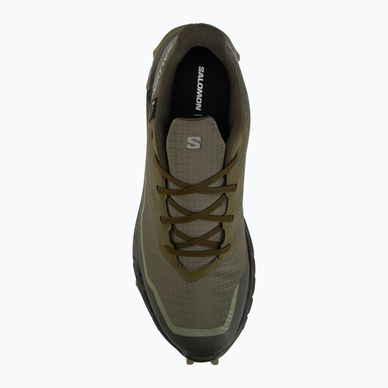 Buty do biegania męskie Salomon Alphacross 5 GTX olive night/black 5