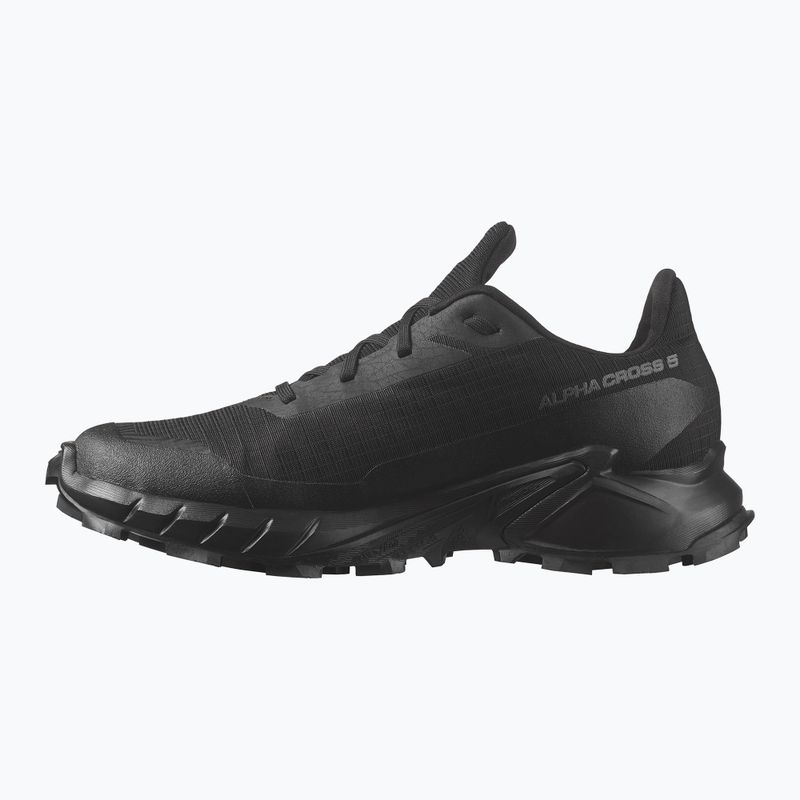 Buty do biegania damskie Salomon Alphacross 5 GTX black/black/ebony 2