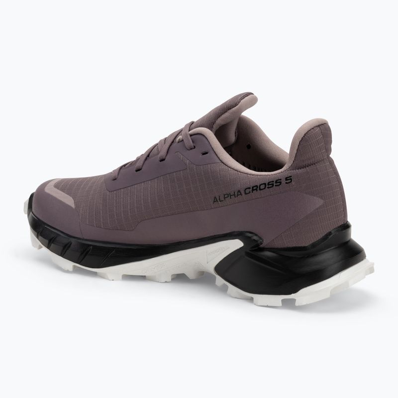 Buty do biegania damskie Salomon Alphacross 5 GTX moonscape/black/white 3