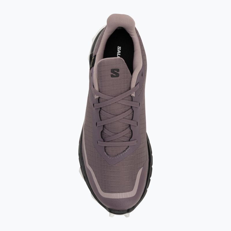 Buty do biegania damskie Salomon Alphacross 5 GTX moonscape/black/white 5