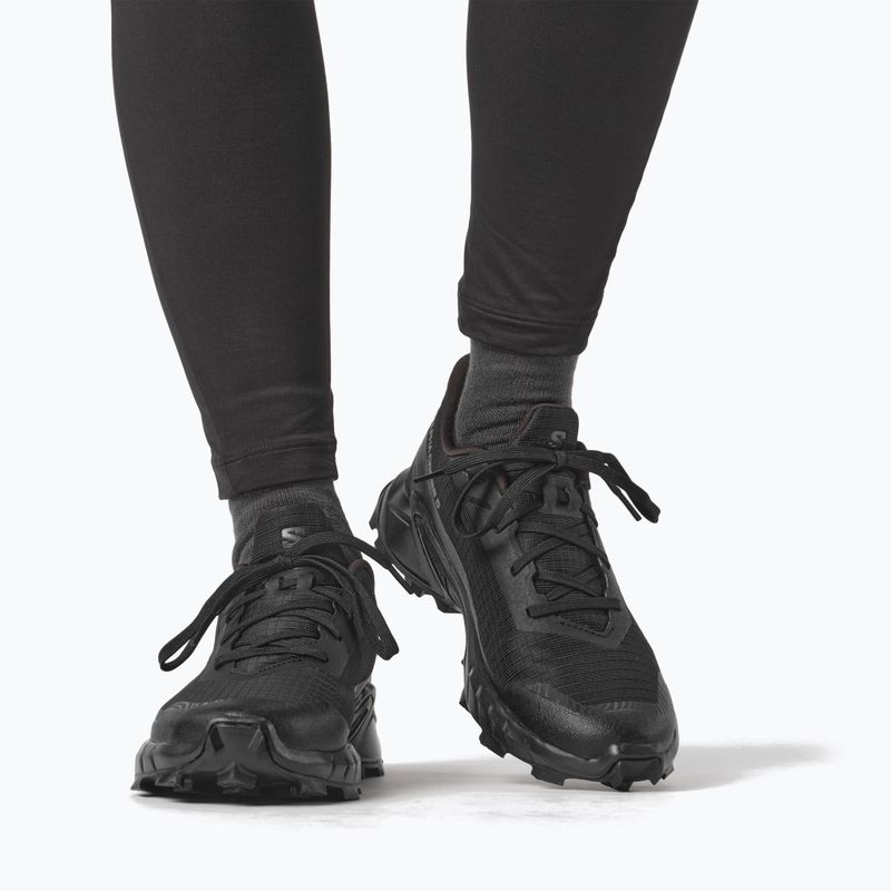Buty do biegania damskie Salomon Alphacross 5 black/black/ebony 2
