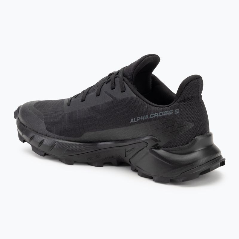 Buty do biegania damskie Salomon Alphacross 5 black/black/ebony 3