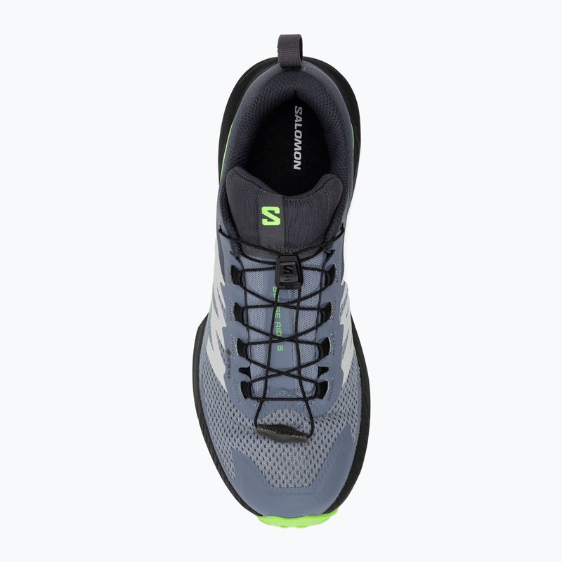 Buty do biegania męskie Salomon Sense Ride 5 GTX flint stone/black/green gecko 7