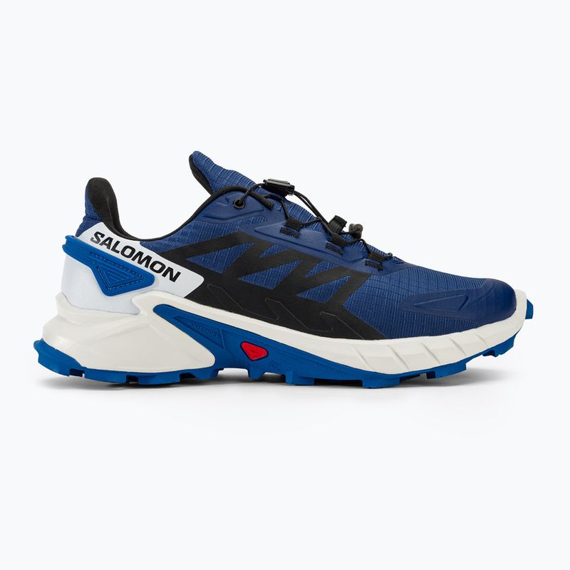 Buty do biegania męskie Salomon Supercross 4 blue print/black/lapis 2